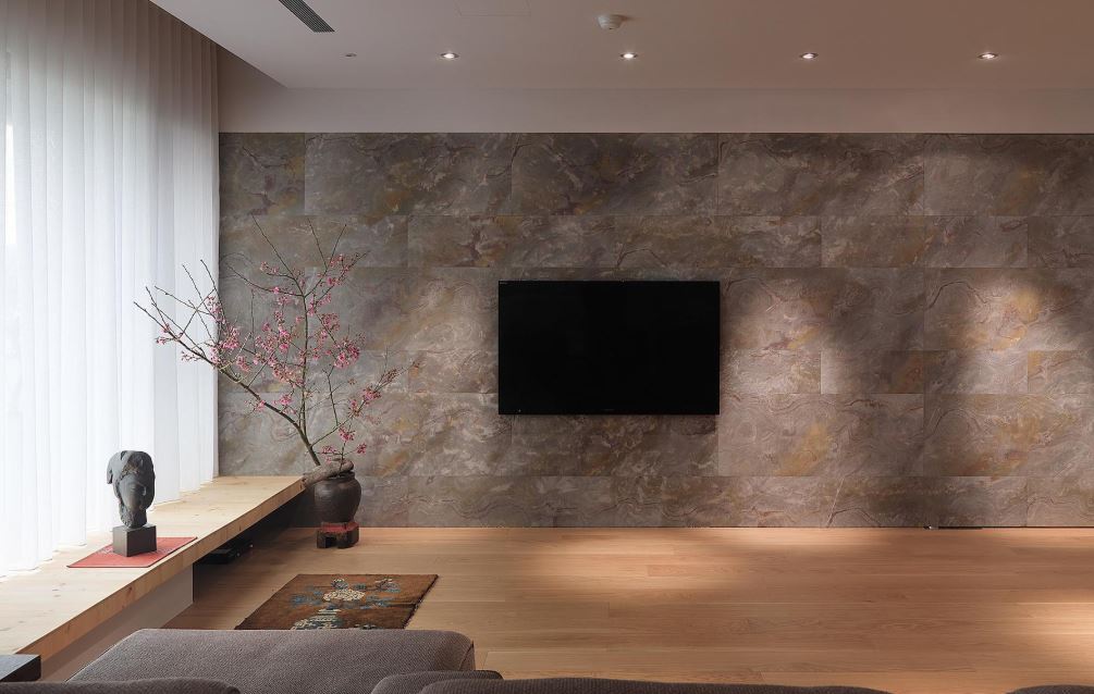 Slate lite lankstus akmuo