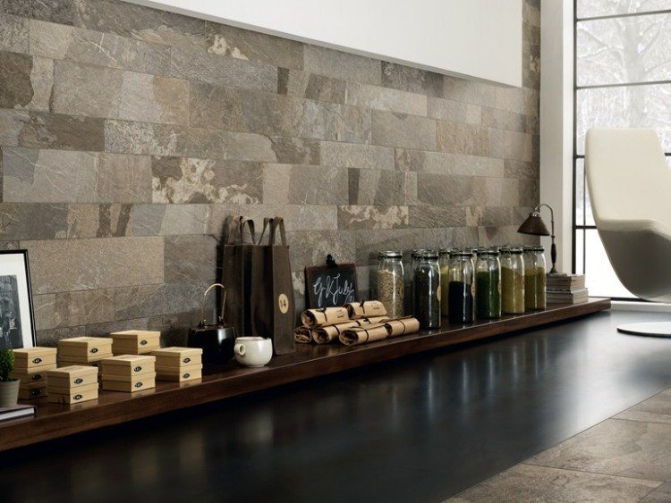 Slate lite lankstus akmuo